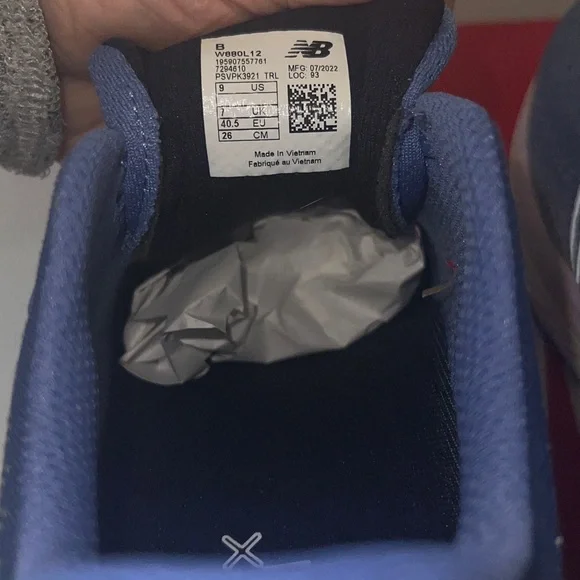 New Balance Women’s fresh foam x 880v12 running shoes Size 9B Purple NEW IN BOX - Picture 10 of 14